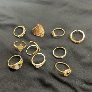 10 Piece Rings